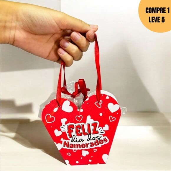 Arquivo Digital Sacolas Coração Dia das Mães/namorados -3153