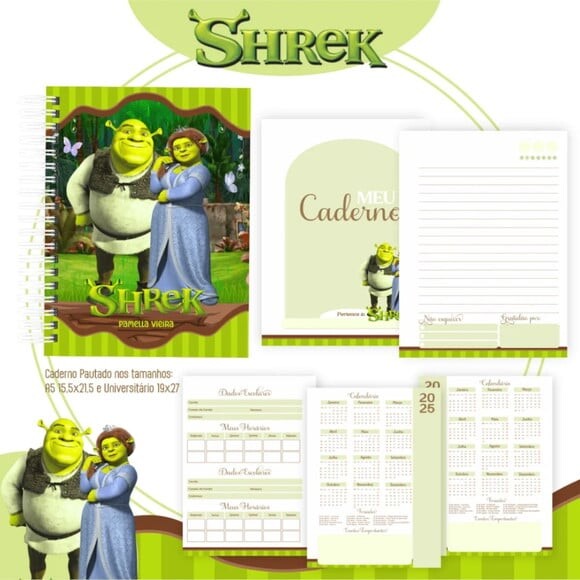 Arquivo Digital Shrek Capas e Miolos 2025 -135