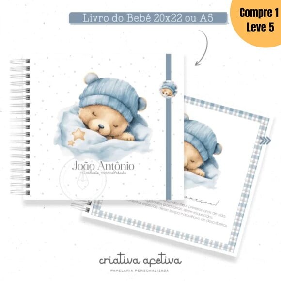 Arquivo Digital Sonho Urso Livro do Bebê -1291