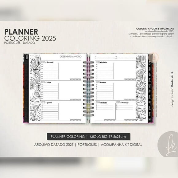 Arquivo Digital Super Combo Agendas 2025 + Calendários -647