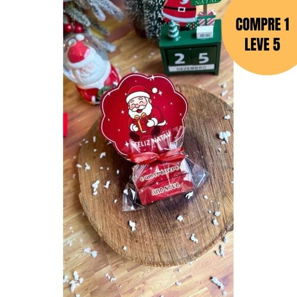 Arquivo Digital Tag para 2 Chocolate Bis Natal -5741