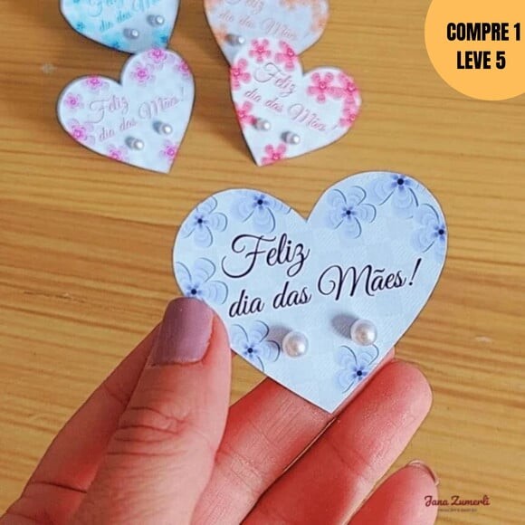 Arquivo Digital Tag para Brinco Dia das Mães -3270