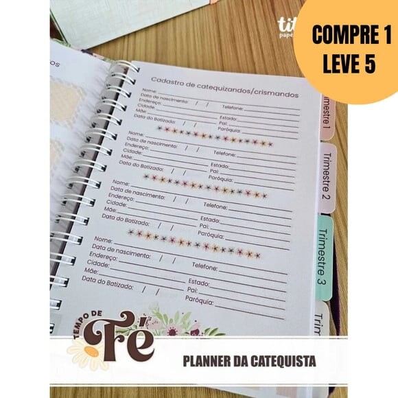 Arquivo Digital Tempo de Fé Combo Encadernação Polly -5346