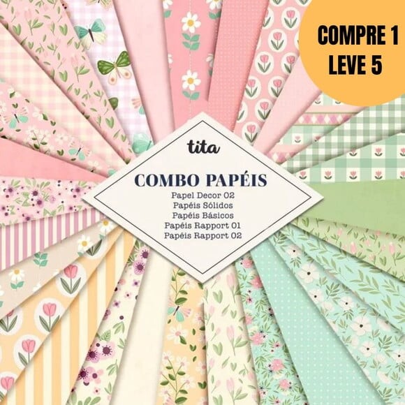 Arquivo Digital Tempo de Fé Combo Papéis -5421