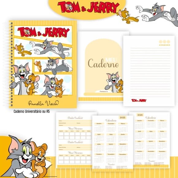 Arquivo Digital Tom e Jerry Capas Miolos 2025 - 169