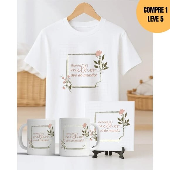 Arquivo Digital Trio Caneca Camisa e Azulejo -4043