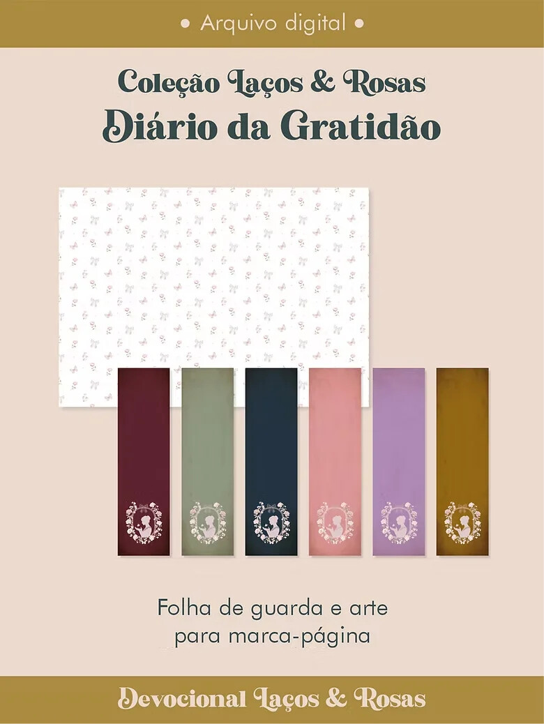 Arquivo Digital Diário da Gratidão Coleção Laços & Rosas Cos