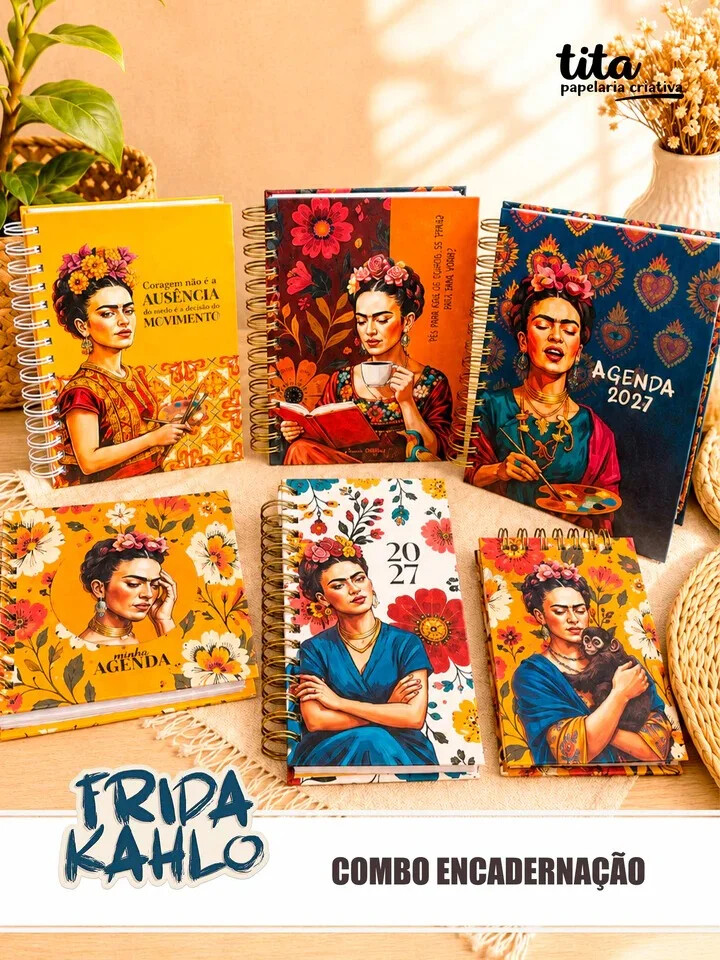Arquivo Digital Frida Kahlo – Combo Encadernação -7044