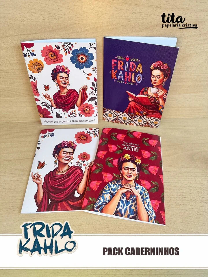 Arquivo Digital Frida Kahlo – Pack Caderninhos -7045