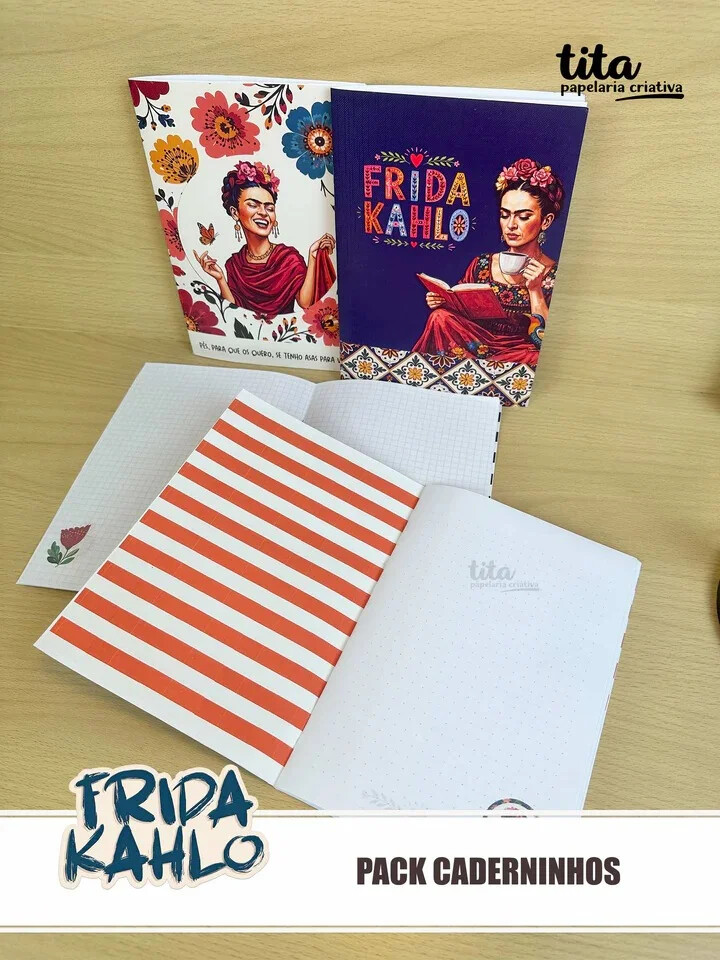 Arquivo Digital Frida Kahlo – Pack Caderninhos -7045