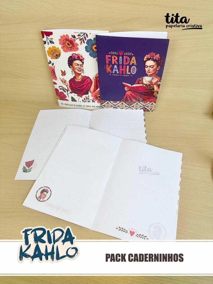 Arquivo Digital Frida Kahlo – Pack Caderninhos -7045