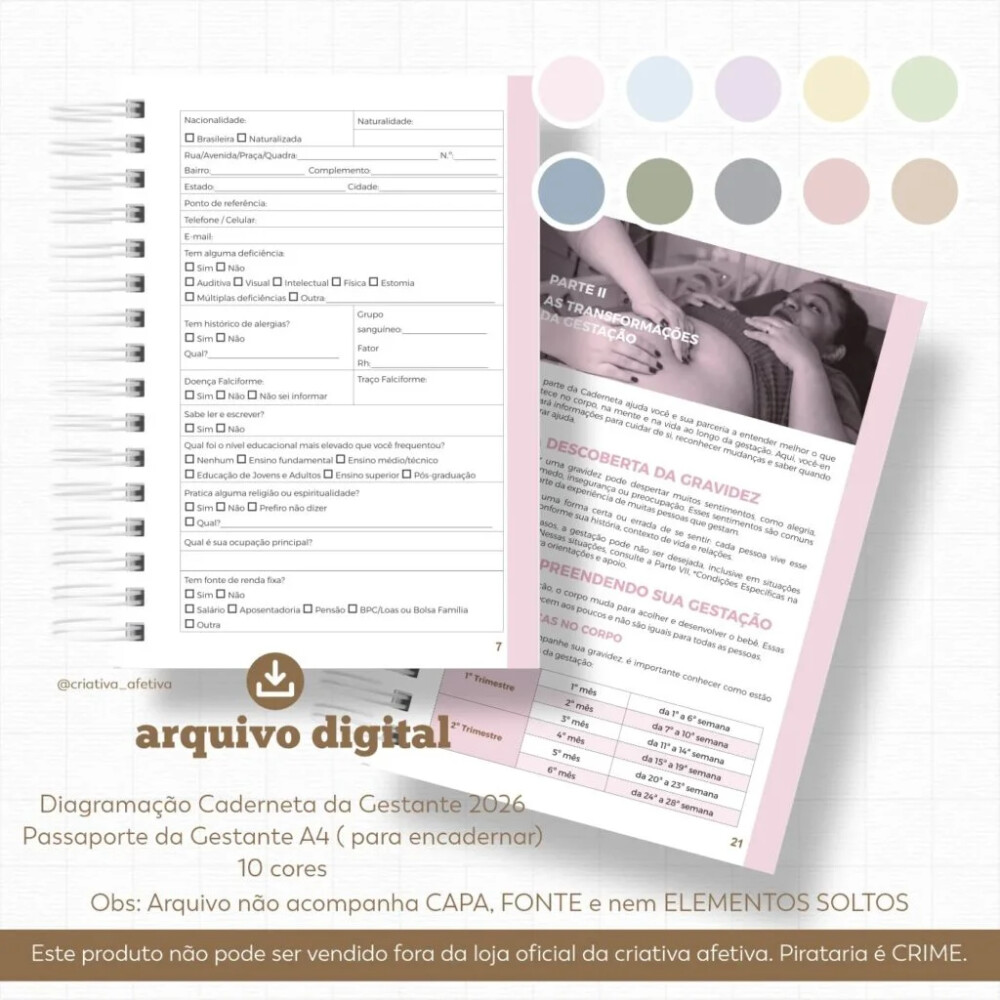 Arquivo Digital Coleção Caderneta Gestante 2026 -7048