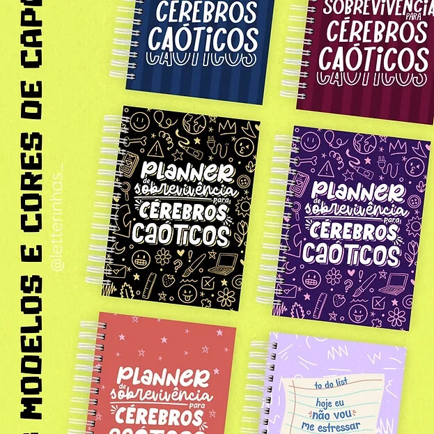 Arquivo Digital Planner de Sobrevivência para Cérebros Caótico