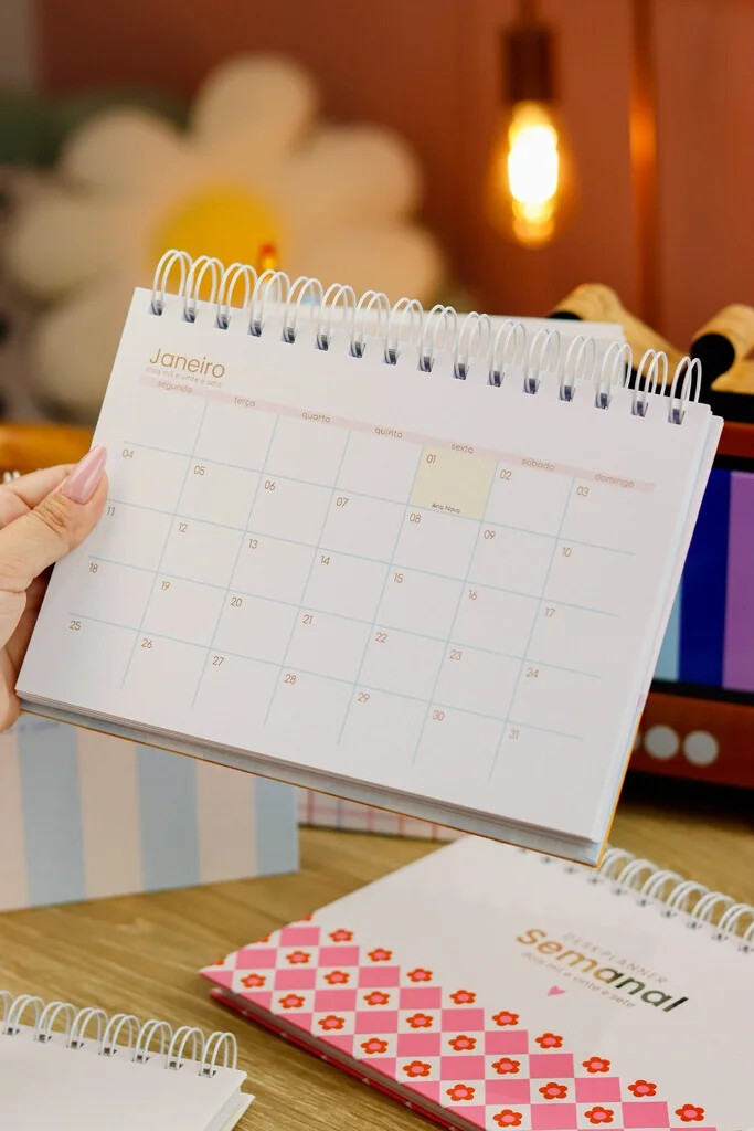 Arquivo Digital COMBO Planejadores e Calendários 2027 (Estúdio