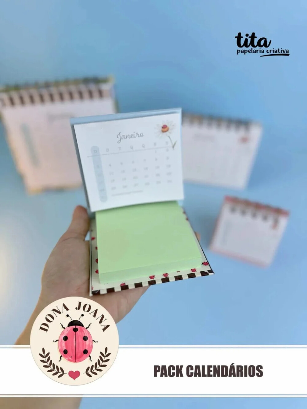Arquivo Digital Dona Joana Pack Calendários 2027 português e es