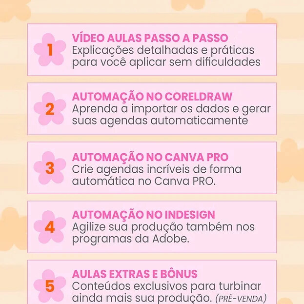 Arquivo Digital Método Agendas Automáticas (PRÉ VENDA)  -7105