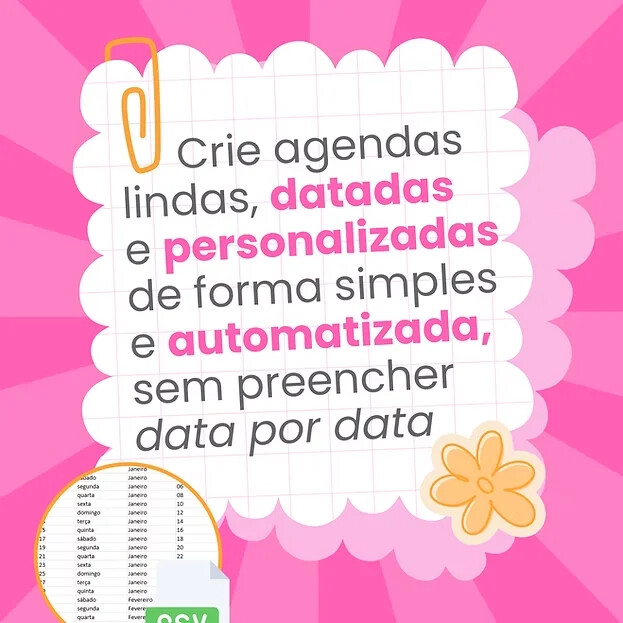 Arquivo Digital Método Agendas Automáticas (PRÉ VENDA)  -7105