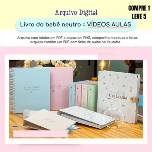 Arquivo Combo Livro do Bebê -615