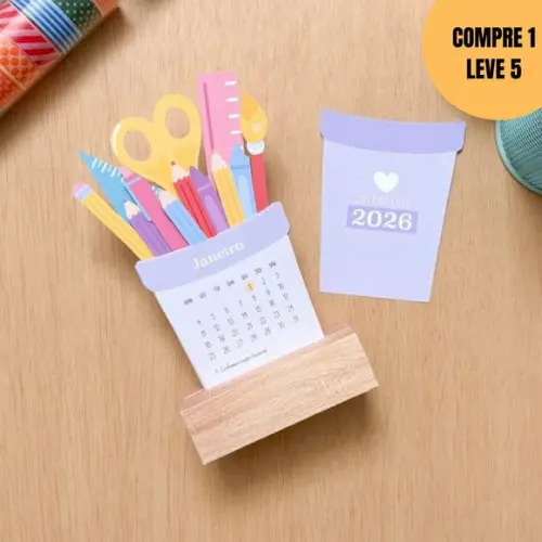 Arquivo de Corte 2026 Calendário Mesa -6125