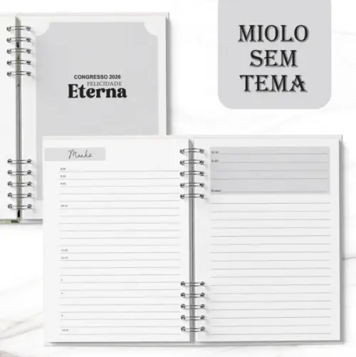 Arquivo Digital Caderno Congresso 2026 Felicidade Eterna MASCULIN