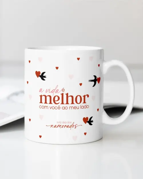 Arquivo Digital Namorados M1 Pacote Artes para Caneca -7039