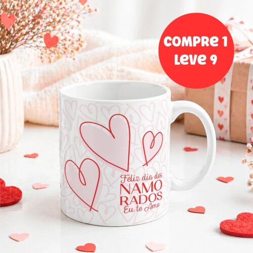 Arquivo Digital Namorados M2 Pacote Artes para Caneca -7040