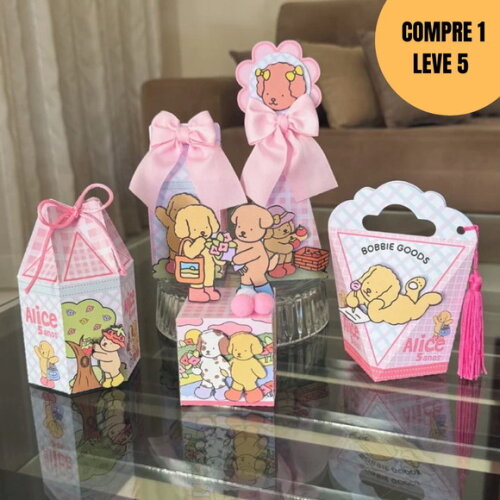 Arquivo de Corte Bobbie Goods Menina Kit Festa Pronta -5245