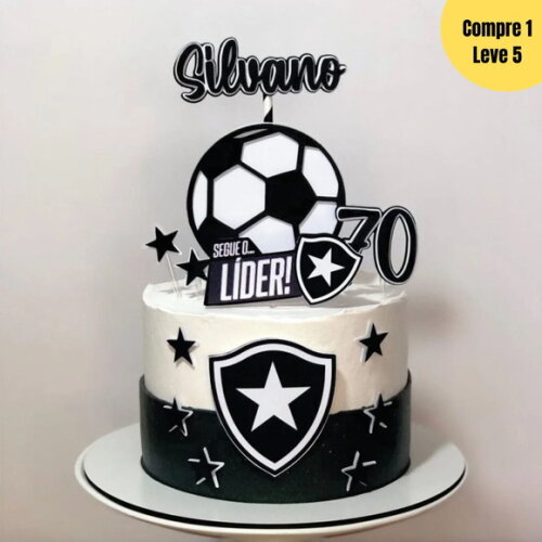 Arquivo de Corte Botafogo Topo de Bolo -483