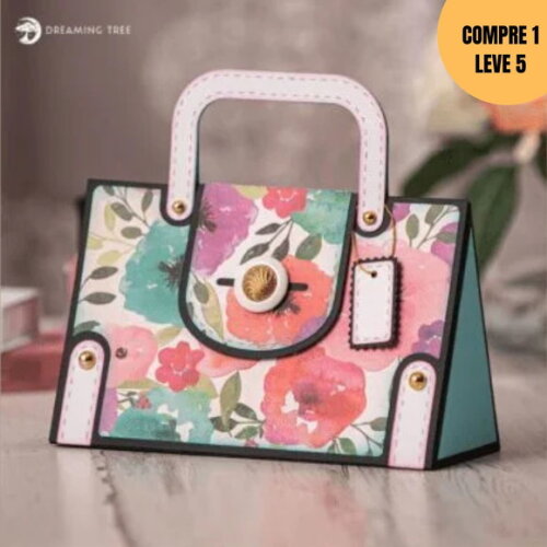 Arquivo de Corte Bolsa Floral Elegante -4221