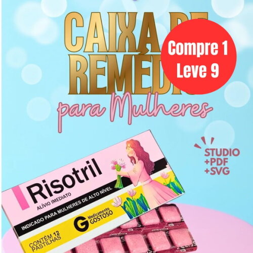 Arquivo de Corte Caixa de Remédio -6873