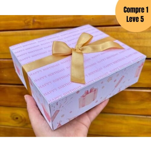 Arquivo de Corte Caixa com 4 Abas -5166