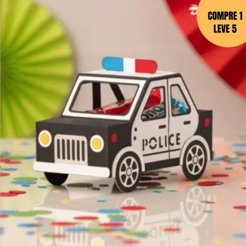 Arquivo de Corte Caixa Carro de Polícia -4210