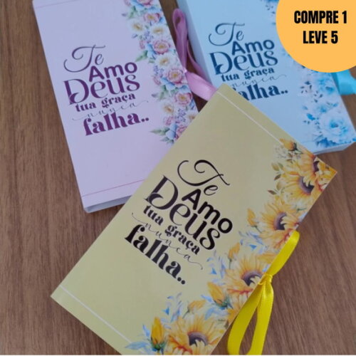 Arquivo de Corte Caixa Kit Kat Te Amo Deus -1489