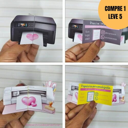 Arquivo de Corte Cards Retrovisor Diversos -6270