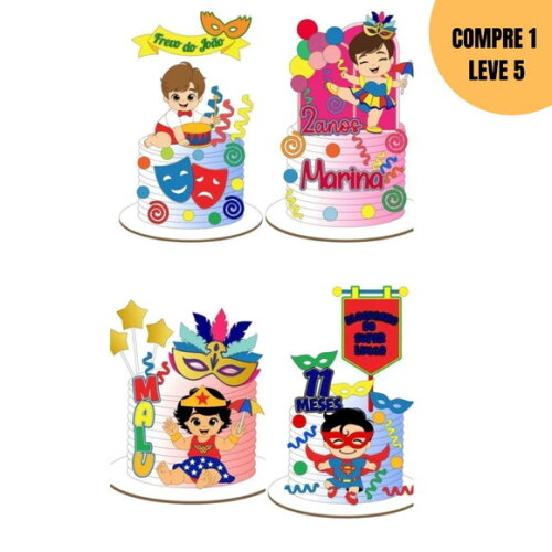 Arquivo de Corte Carnaval 4 Topos de Bolo -1981