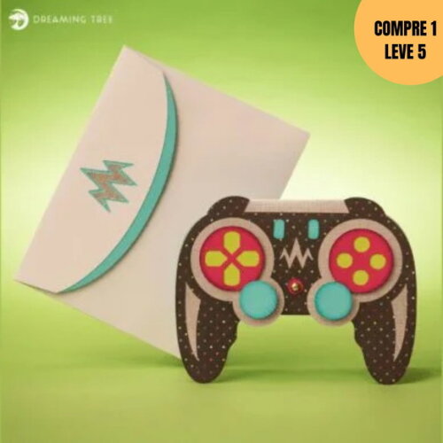 Arquivo de Corte Cartão Game -4197