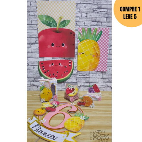 Arquivo de Corte Frutas Kit Festa -4140