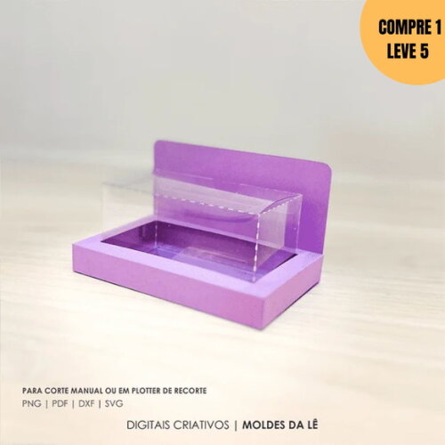 Arquivo de Corte Pack Cristal Moldes Limpos -3007