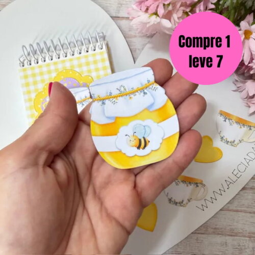 Arquivo de Corte Potinho dos Sonhos Mel e Geléia -9493