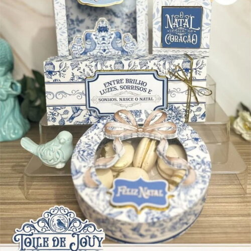 Arquivo de Corte Toile de Jouy Combo Caixas Especiais -983