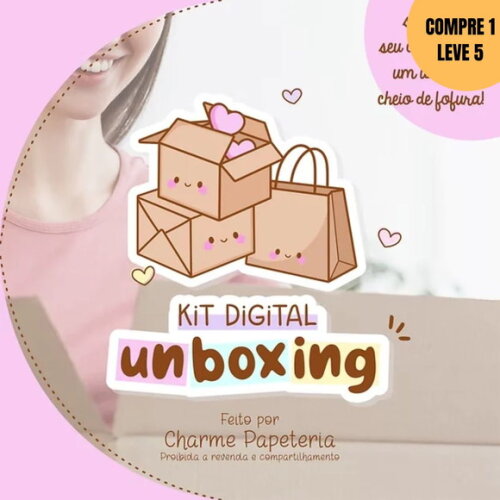 Arquivo de Corte Unboxing Kit Digital -3954