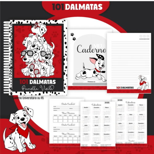 Arquivo Digital 101 Dalmatas Capas e Miolos 2025 -167