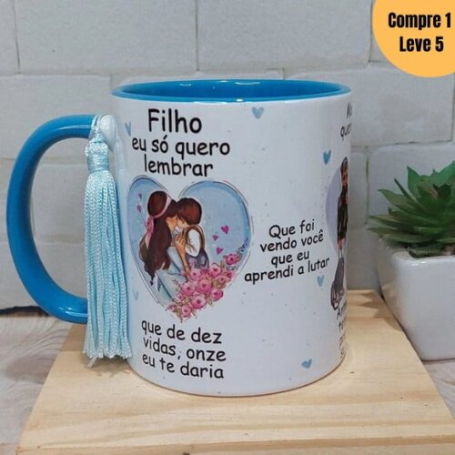 Arquivo Digital 11 Vidas Arte Avulsa Caneca -1107