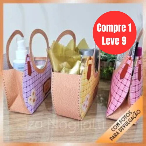 Arquivo Digital 3 Bolsas com Alça Dia das Mães -6781