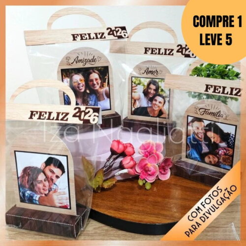 Arquivo Digital 4 Mini Calendários de Mesa com Foto -5599