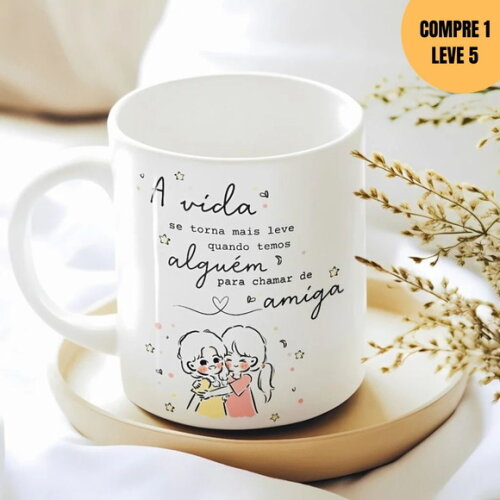 Arquivo Digital a Vida se Torna Mais Leve Caneca -4120