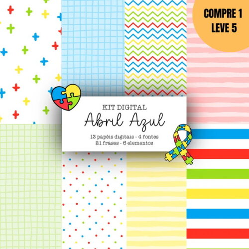 Arquivo Digital Abril Azul Autismo 2025 Kit Digital -2238