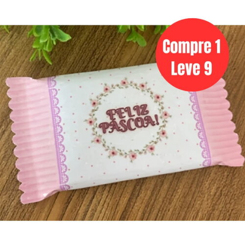 Arquivo Digital Adesivo Kit Kat Páscoa Rosa -6743