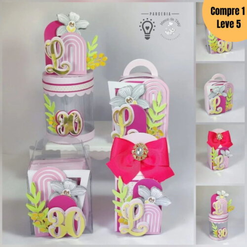 Arquivo Digital Adulto Floral Kit Festa Pronta -1264