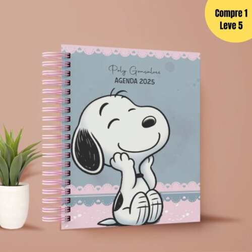 Arquivo Digital Agenda 2025 Snoopy -422